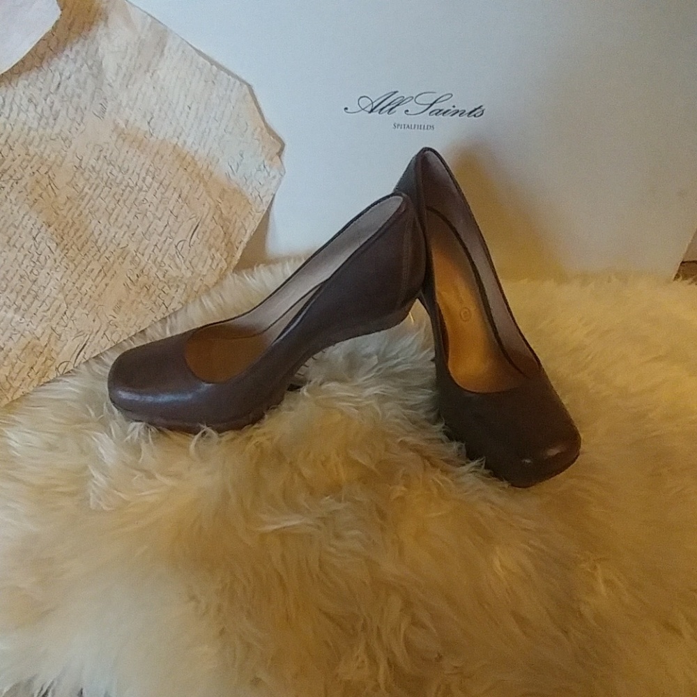 All Saints Ovid Heels size 37 in Mocha